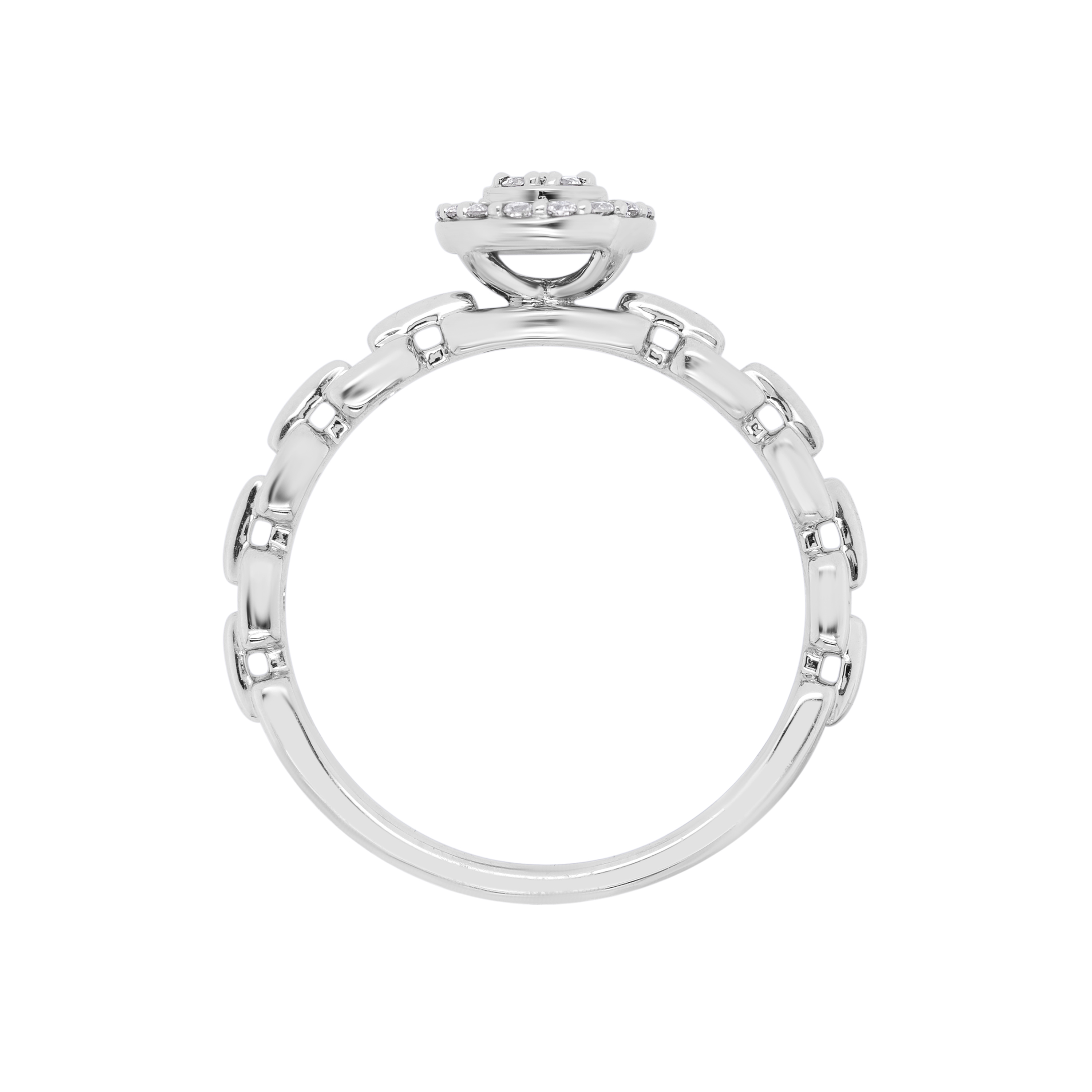 Diamond Ring 0.18 ct. 14K White Gold
